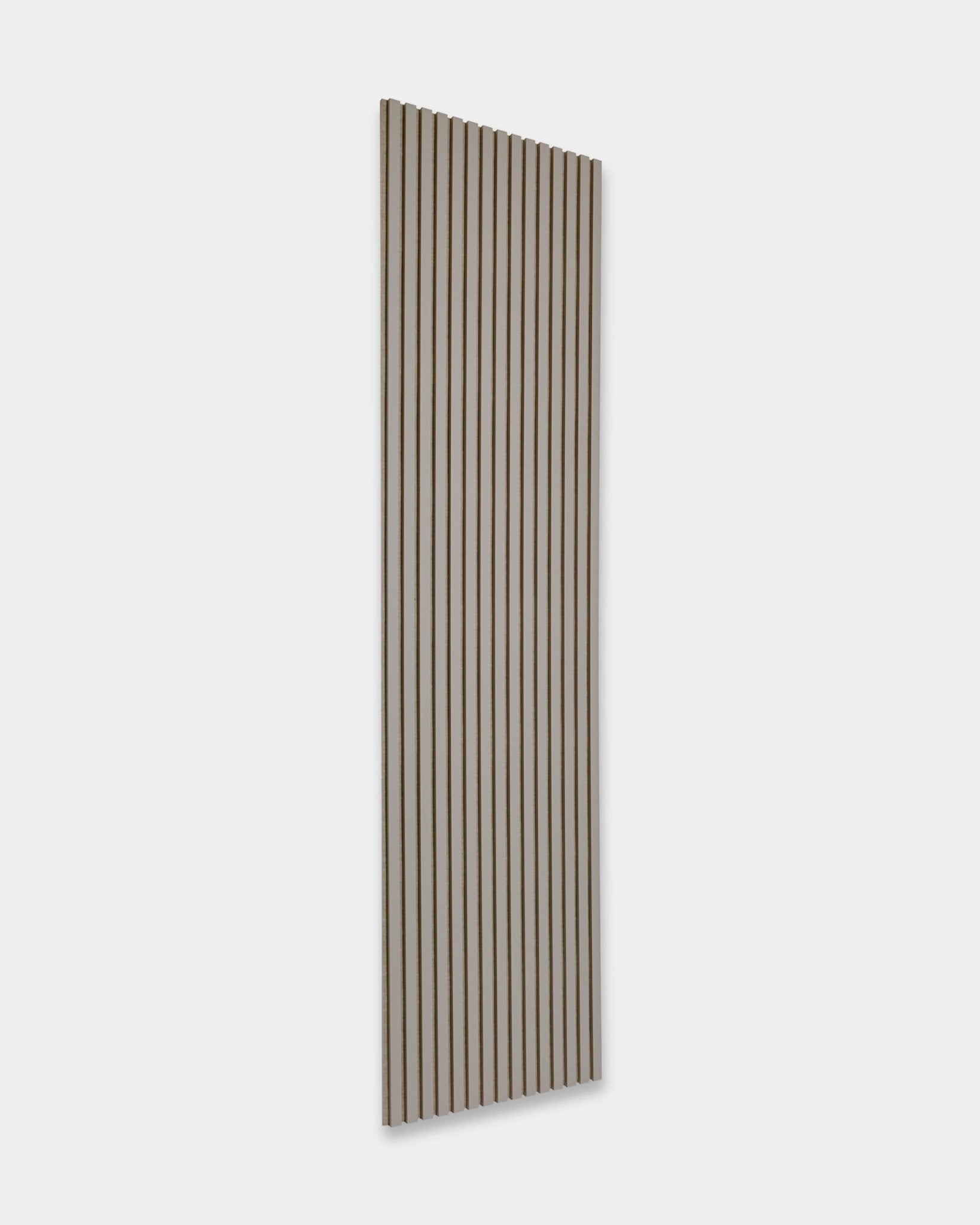 Akupanel | Acoustic Panel / Colored, Dark Cashmere, Dark Beige Felt, 240 x 60 cm