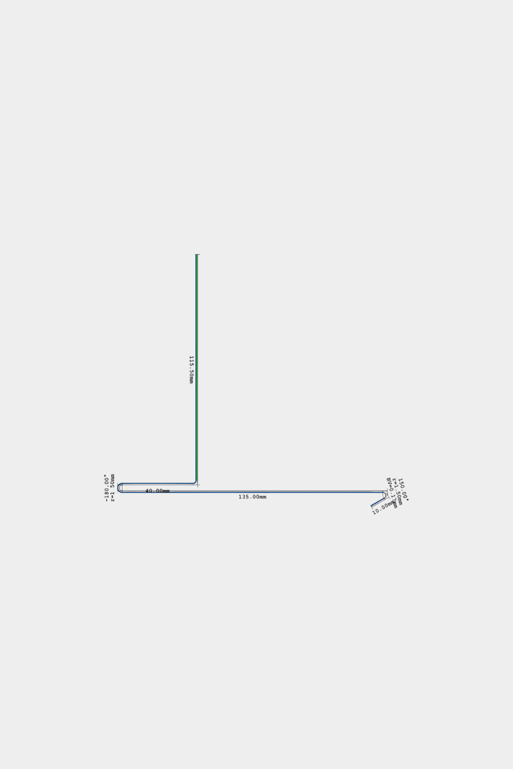 Lijngrafiek die de installatie van het Aluwood gevelpaneel voor buiten illustreert, met aluminium rand en maatbereiken: 456.6mm, 153.5–602mm, 321.9–523.3mm onder hoeken.