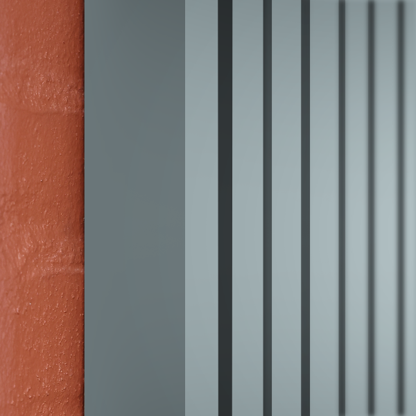 Eind lamellen (240 cm)